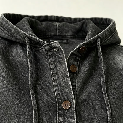 CLEARANCE SALE🔥 Effortless Chic Hooded Denim Jacket