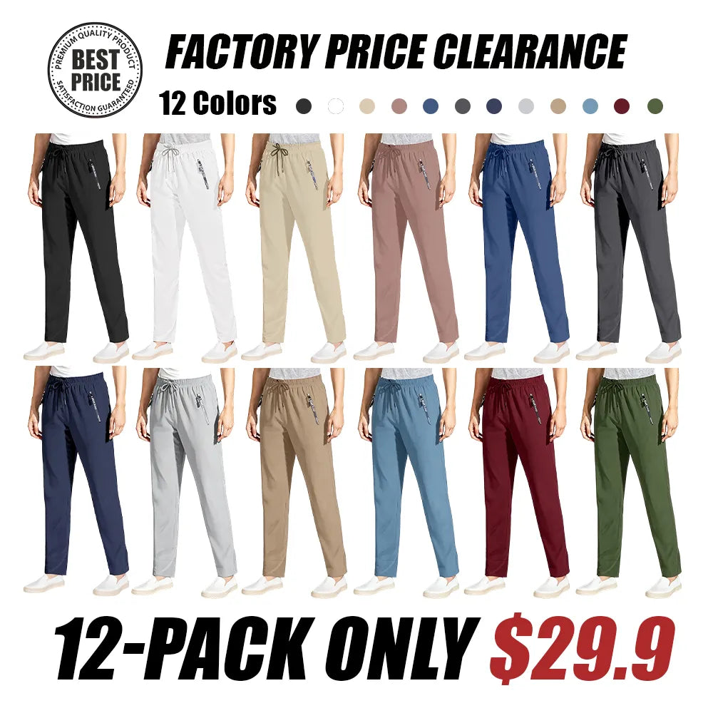 Women's Ultra Stretch Ice Silk Comfort Casual Pants1
