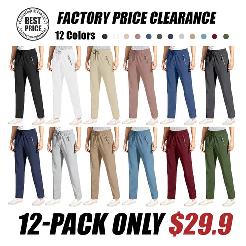 Women's Ultra Stretch Ice Silk Comfort Casual Pants1