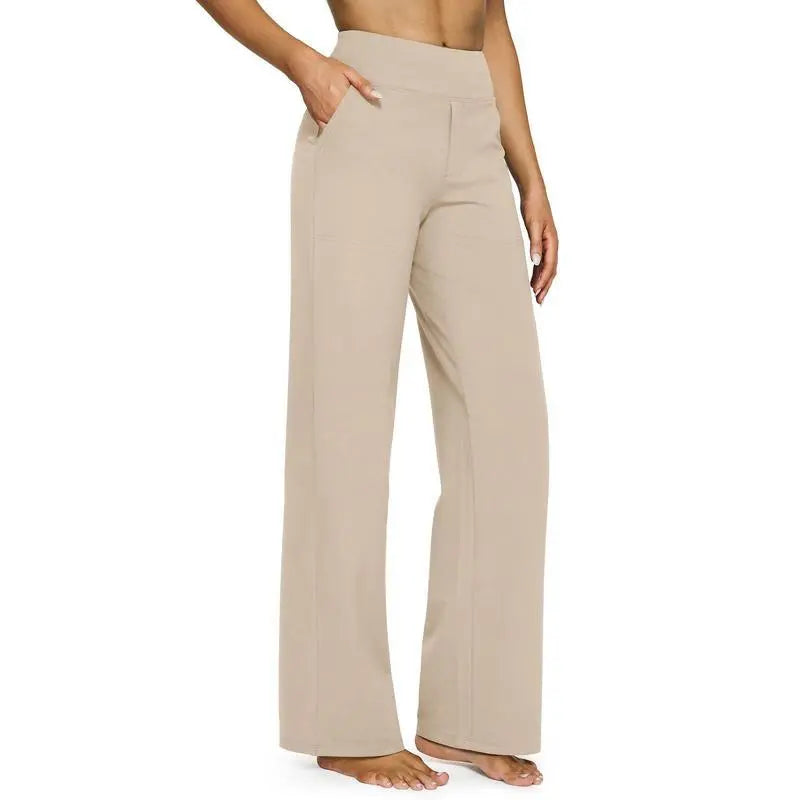 💚 Business Casual Yoga Dress Pants with Pockets