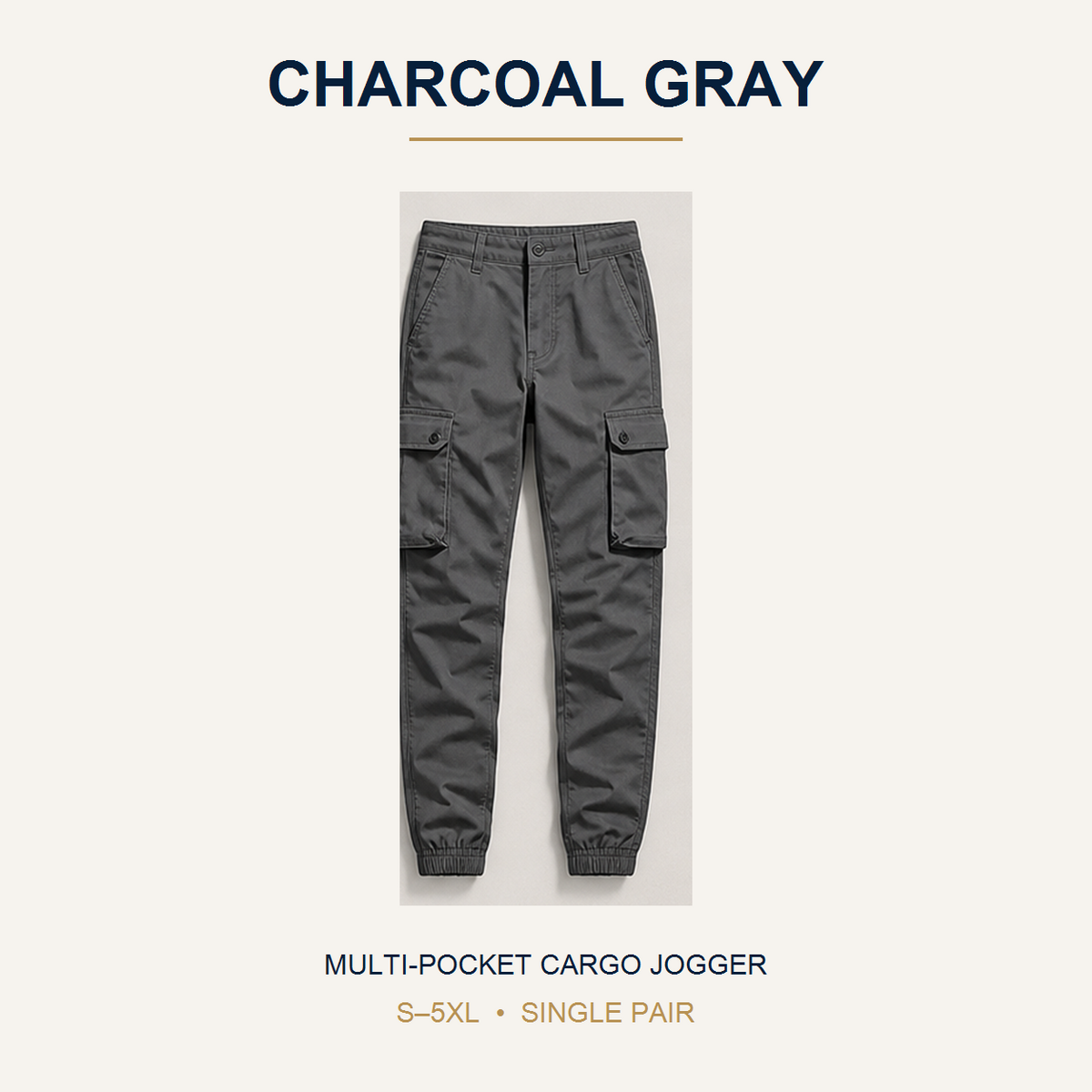 🔥 Men's Multi-Pocket Cargo Joggers
