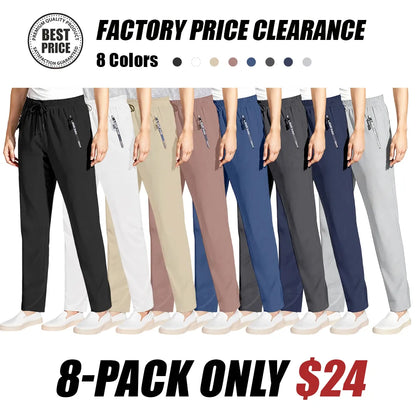 Women's Ultra Stretch Ice Silk Comfort Casual Pants1