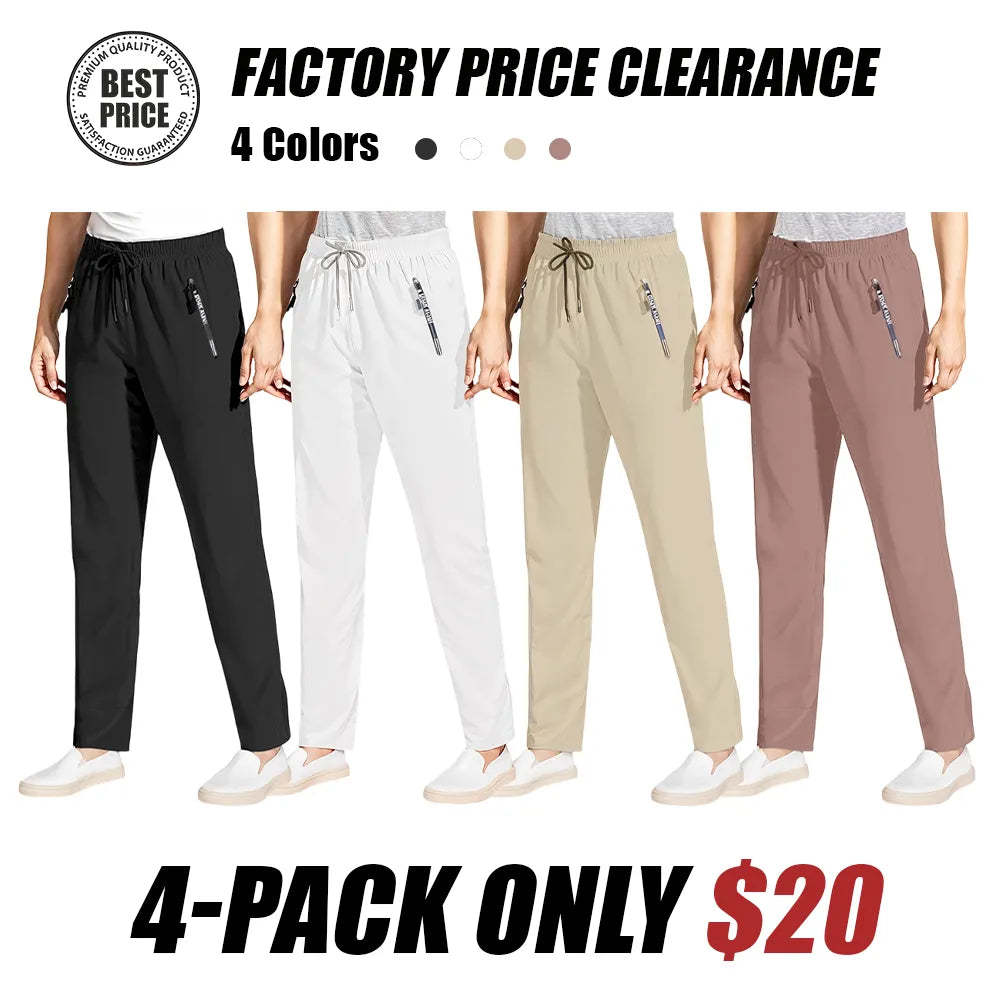 Women's Ultra Stretch Ice Silk Comfort Casual Pants1