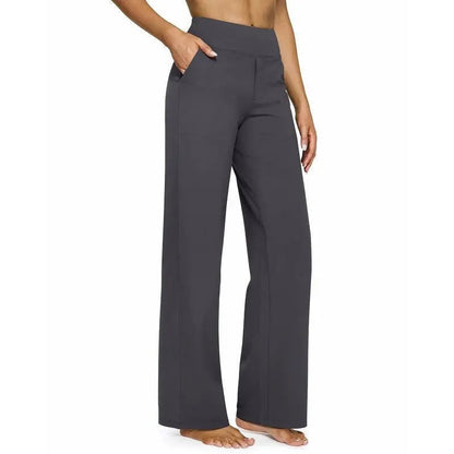 💚 Business Casual Yoga Dress Pants with Pockets
