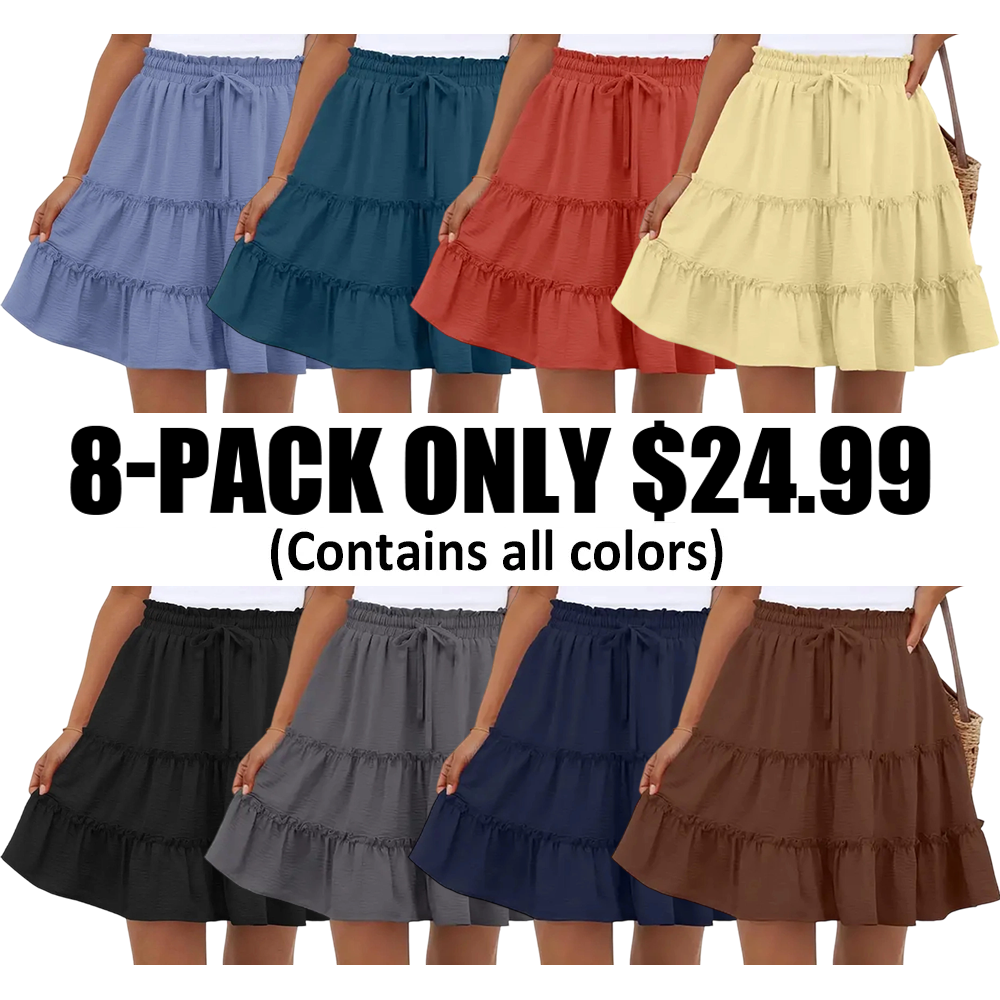 🔥 Women's Bohemian Style Midi Skirt