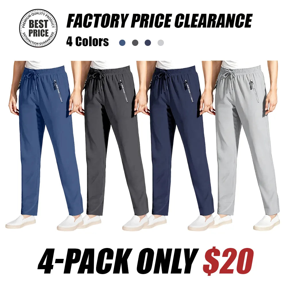 Women's Ultra Stretch Ice Silk Comfort Casual Pants1