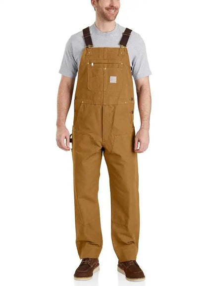 🔥Last Day Promotion!🔥Men's Denim Bib Overalls, Workwear with Adj