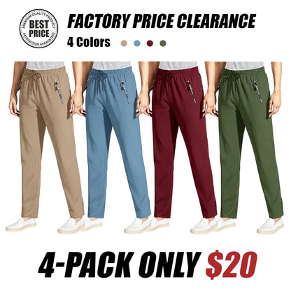 Women's Ultra Stretch Ice Silk Comfort Casual Pants1