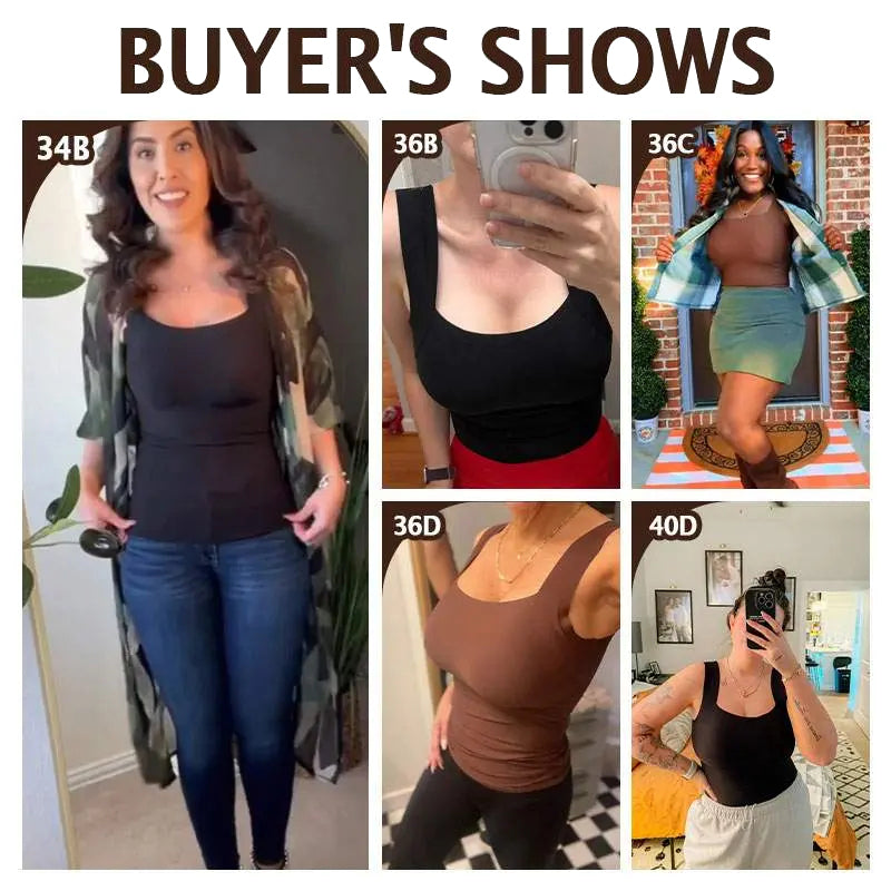 🎉 Built-In Comfort Bra Tank Top 🎉