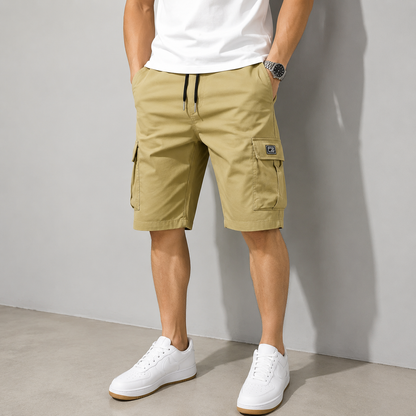 🔥🔥 Men's Pockets Drawstring Cargo Shorts