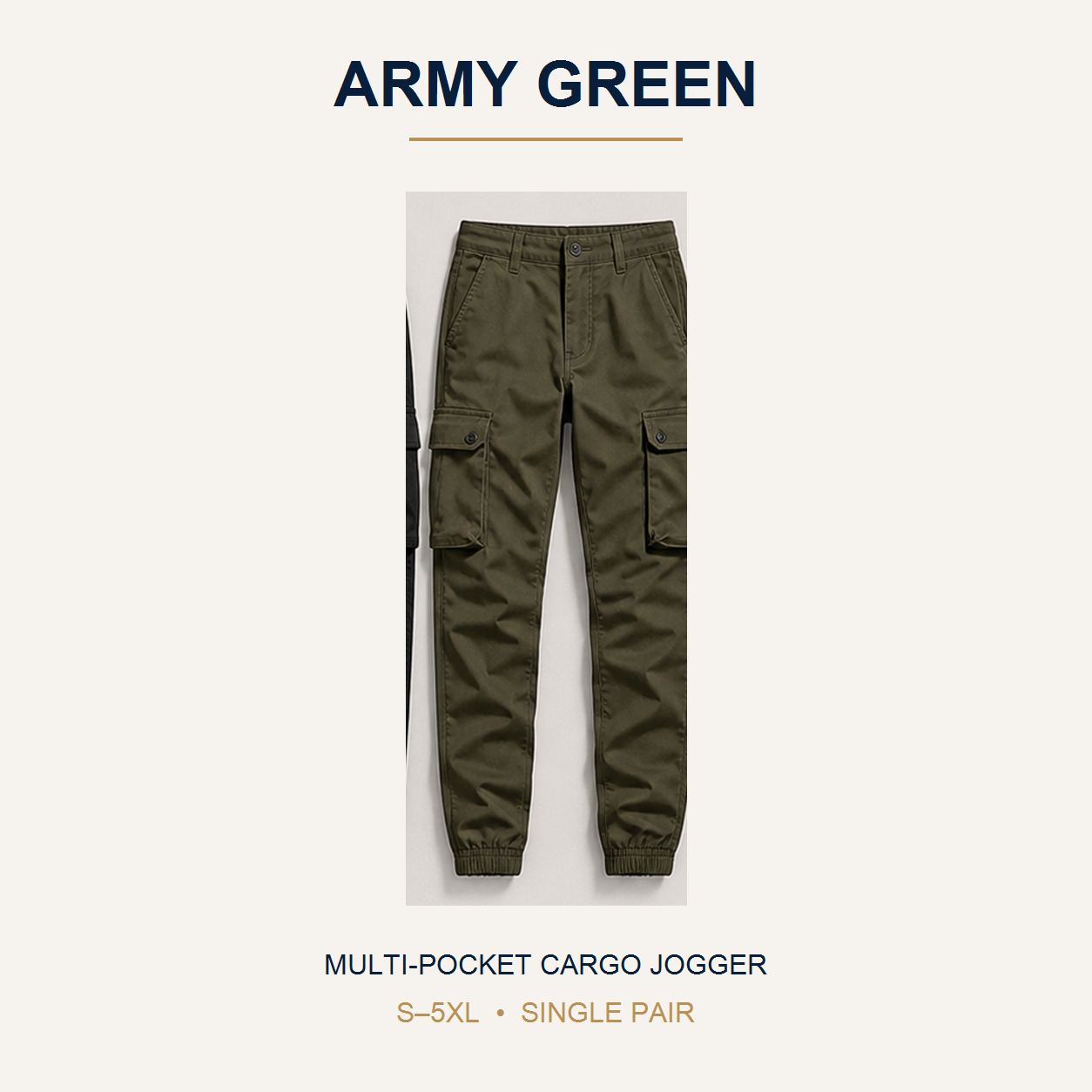 🔥 Men's Multi-Pocket Cargo Joggers